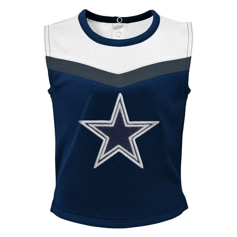 2-Piece Toddler Girl Dallas Cowboys Cheer Set