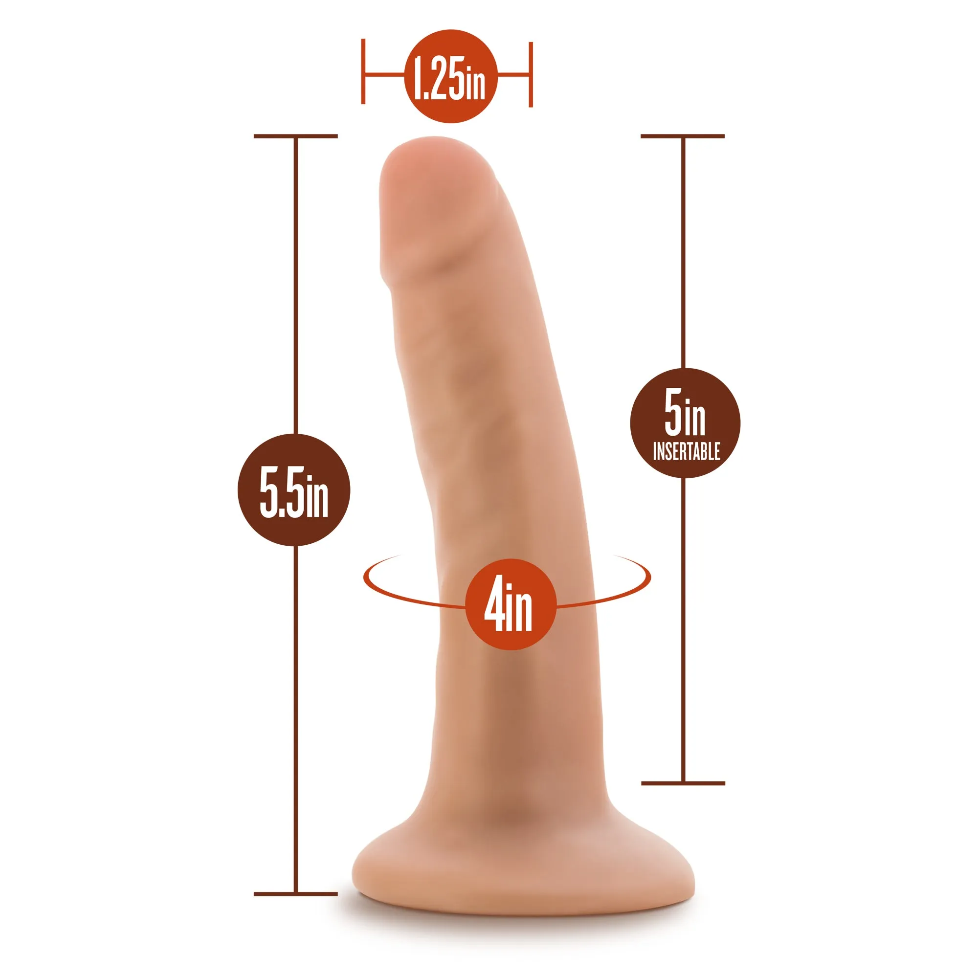 5.5 Inch Suction Cup Magic Wand: Fun PVC Toy for Adventures