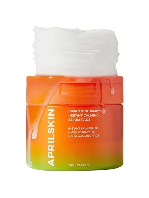 APRILSKIN Carrotene IPMP Instant Calming Serum Pads