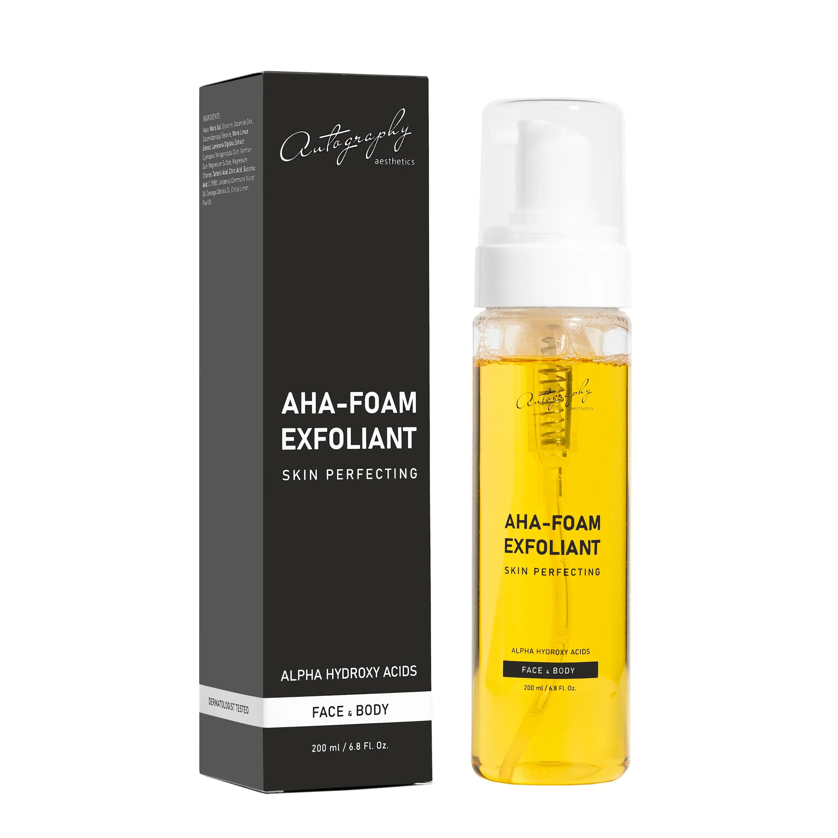 Autography AHA-Foam Exfoliant Face&Body 200 ml