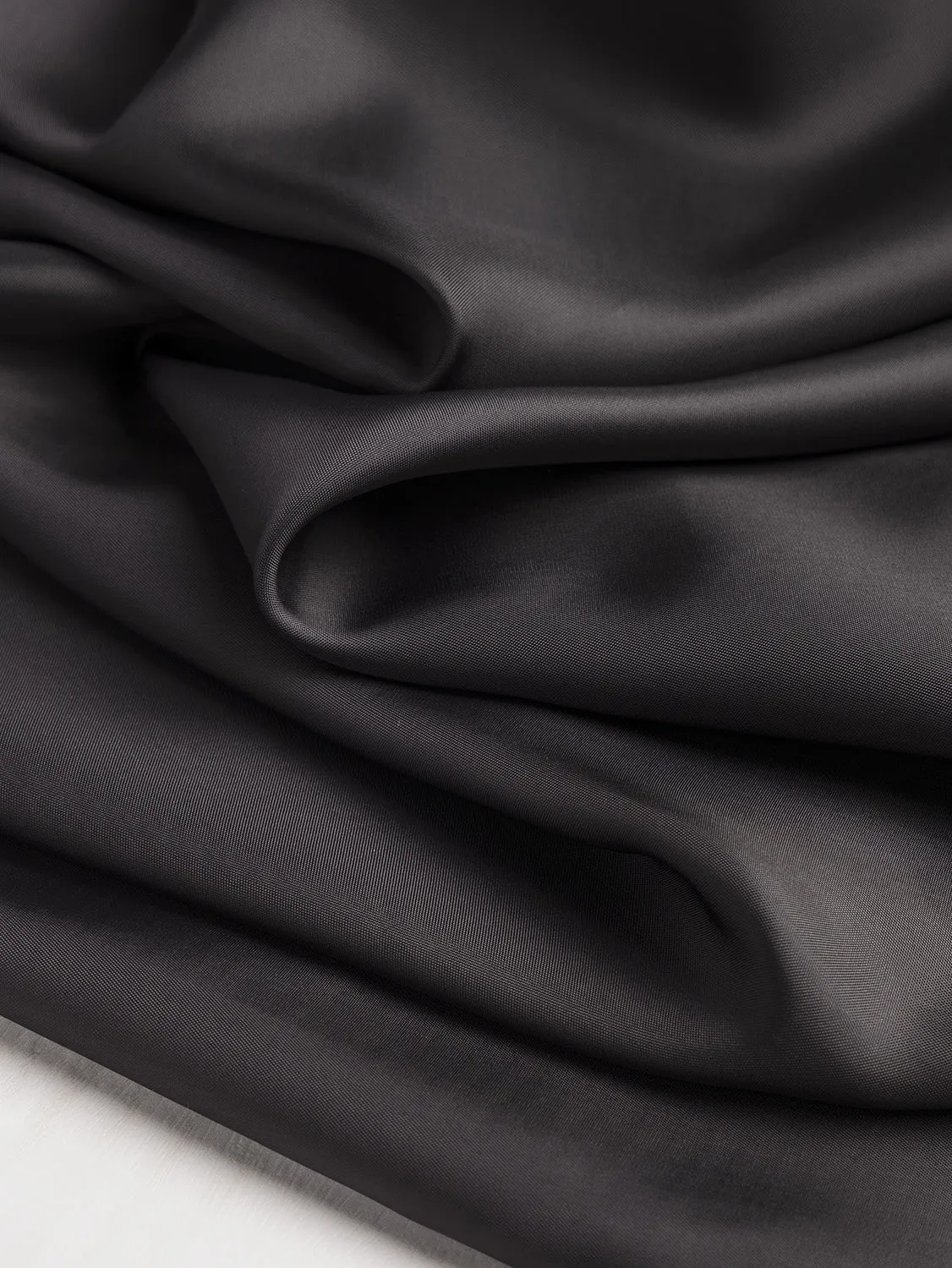 Bemberg Cupro Lining - Black - Swatch