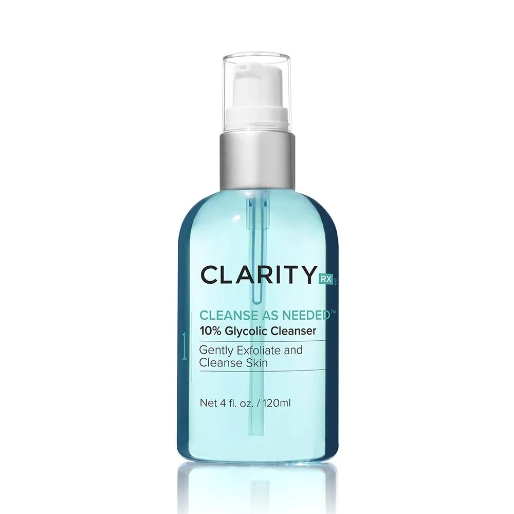 ClarityRx Cleanse As Needed 10% Glycolic Cleanser