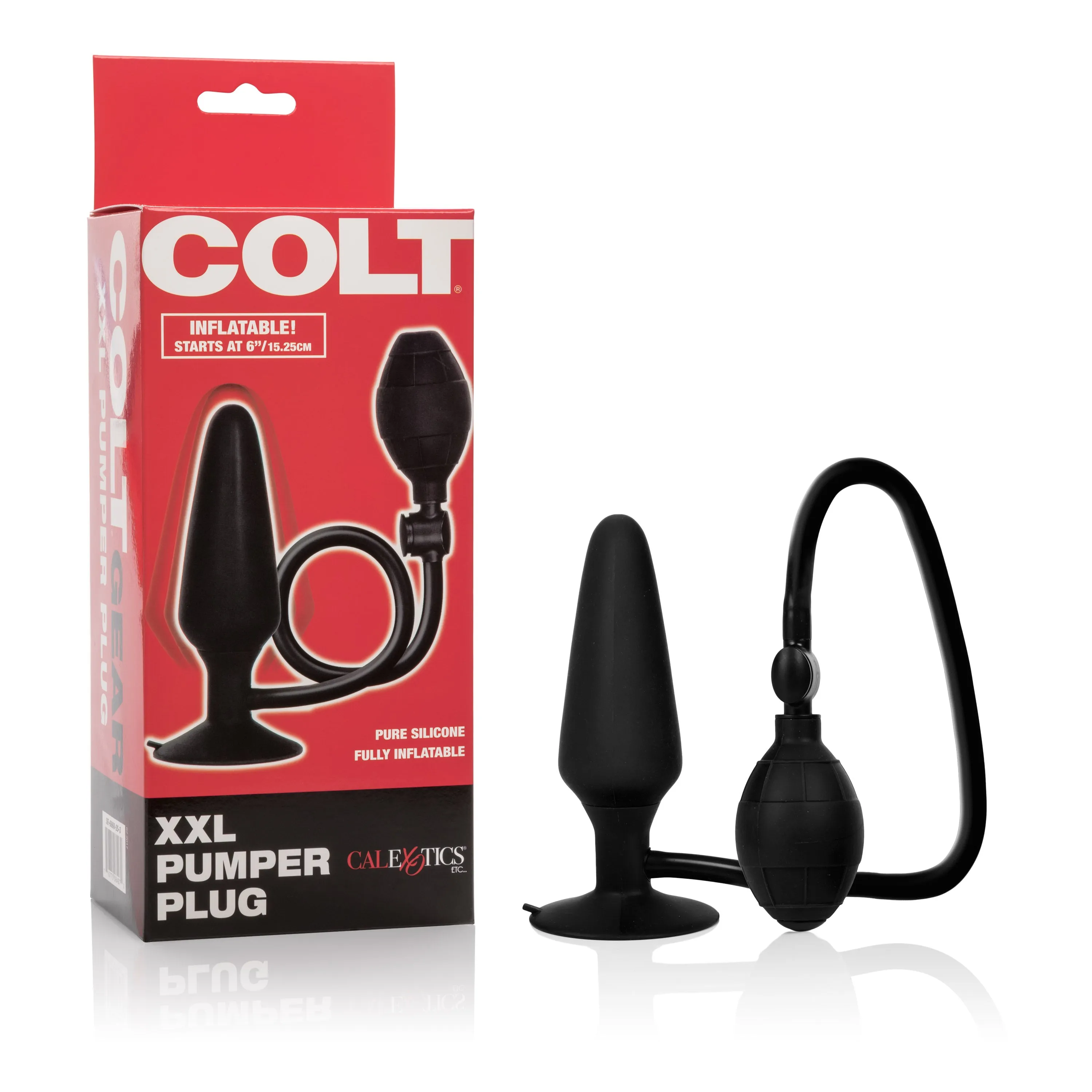 Colt XXL Inflatable Pumper Plug - Adjustable Fun and Comfort!