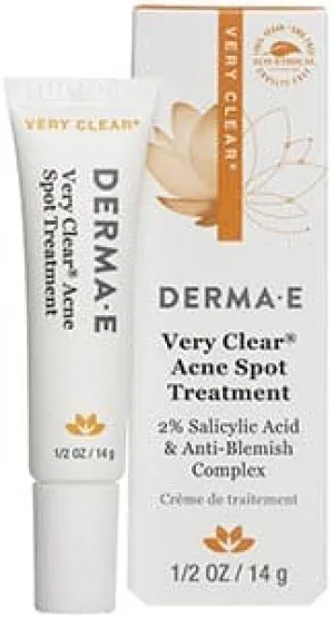 DermaE Natural Bodycare Very Clear Spot Blemish Treatment