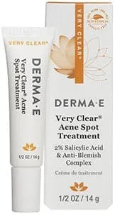 DermaE Natural Bodycare Very Clear Spot Blemish Treatment