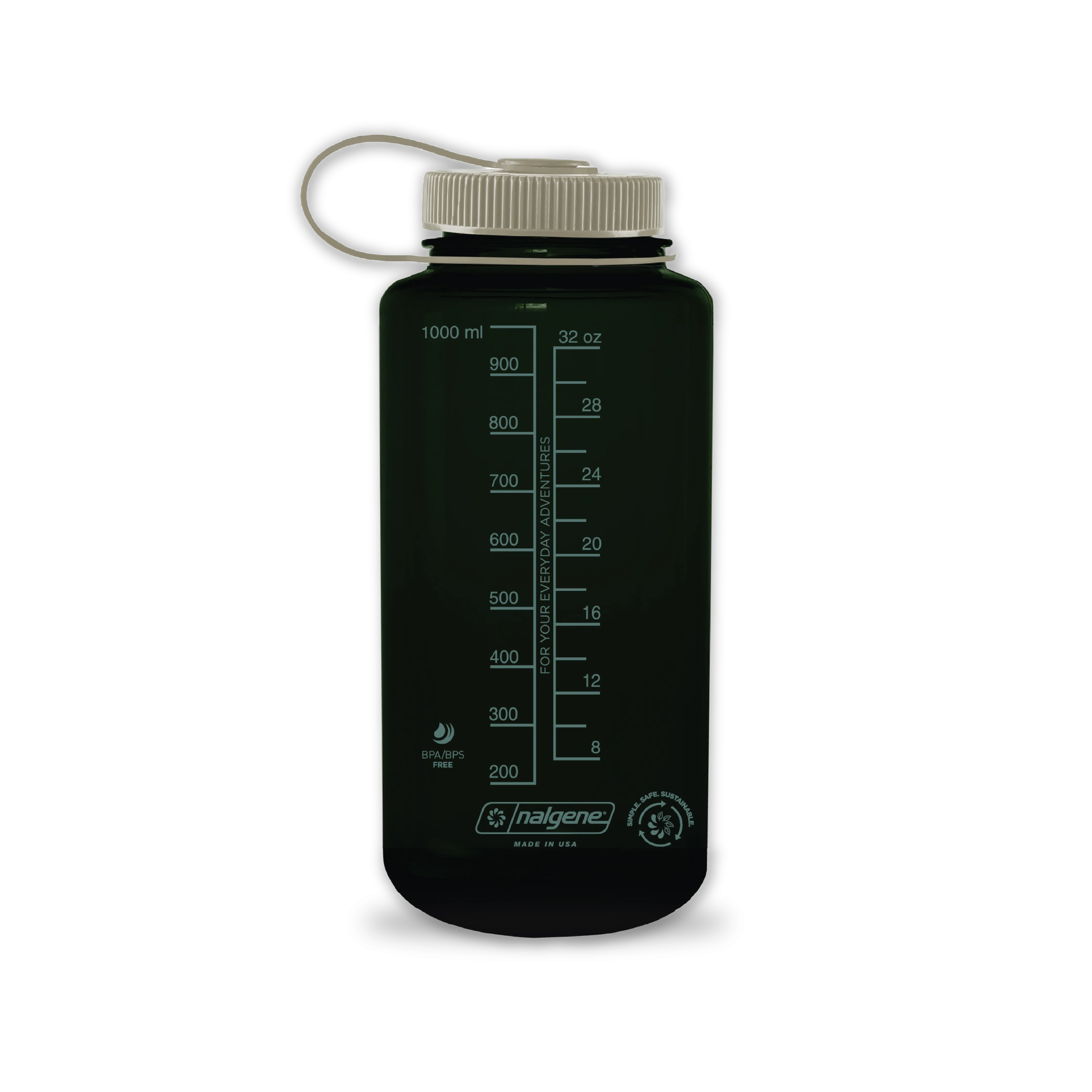 Foliage Nalgene Bottle- Pine