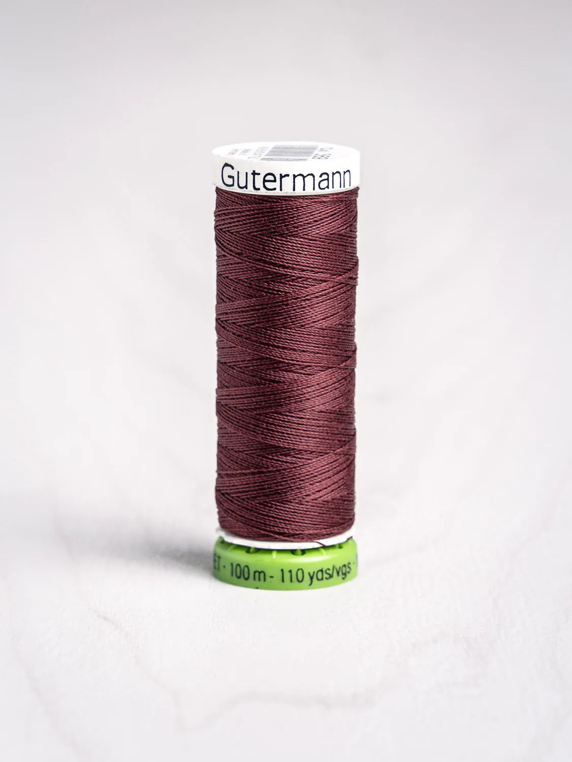 Gütermann All Purpose rPET Recycled Thread - Very Dark Burgundy 369