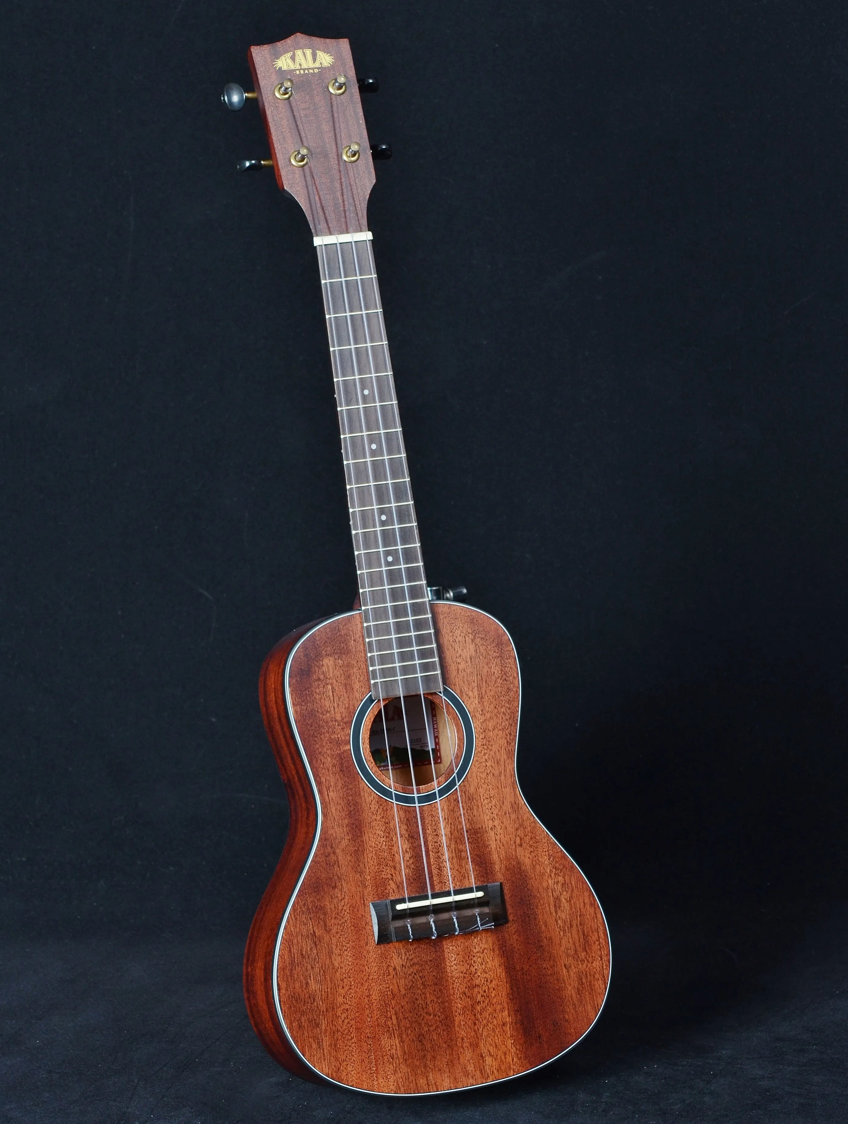 Kala KA-SMH-C Satin Solid Mahogany Concert Uke