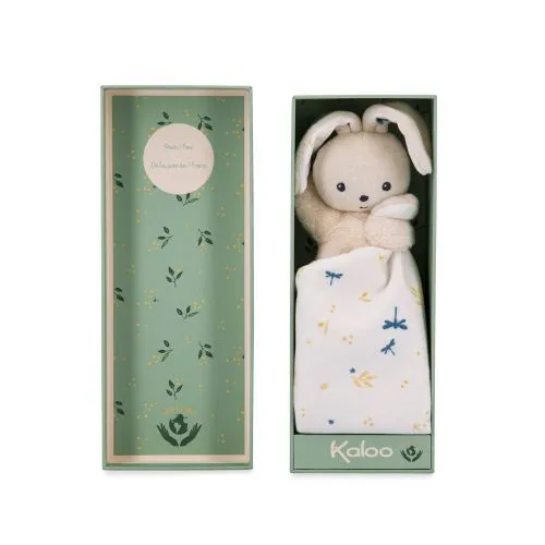 Kaloo Doudou Bunny Comforter - White Delicate