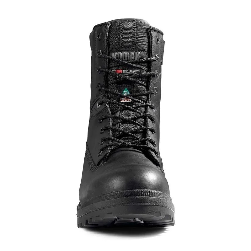 Kodiak ProWorker MASTER Men's 8" Composite Toe Work Boot with Side Zip KD0A4TECBLK - Black