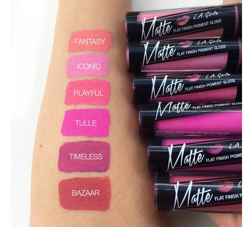 L.A. Girl Matte Flat Pigment Lipgloss