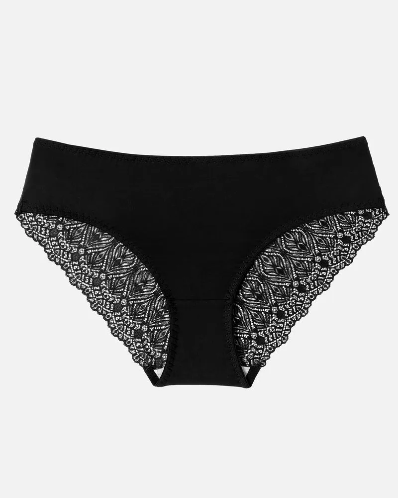 Lace Panties No Show Hipster V-Waist Hipster