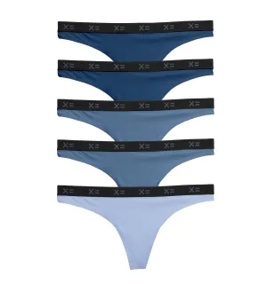 Lightweight Thong 5-Pack - Bluestone