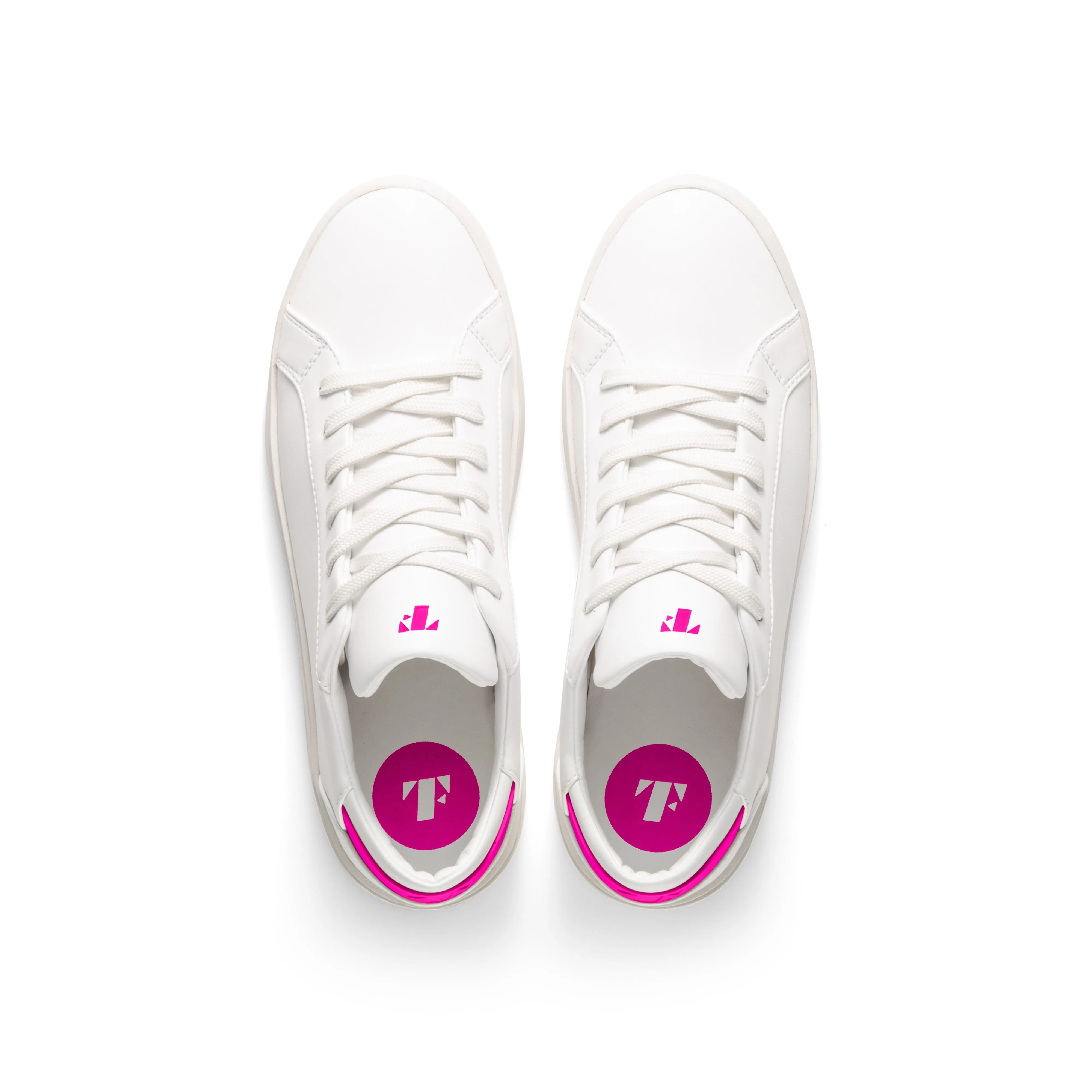 Men's Lace Up | White-Hot Pink