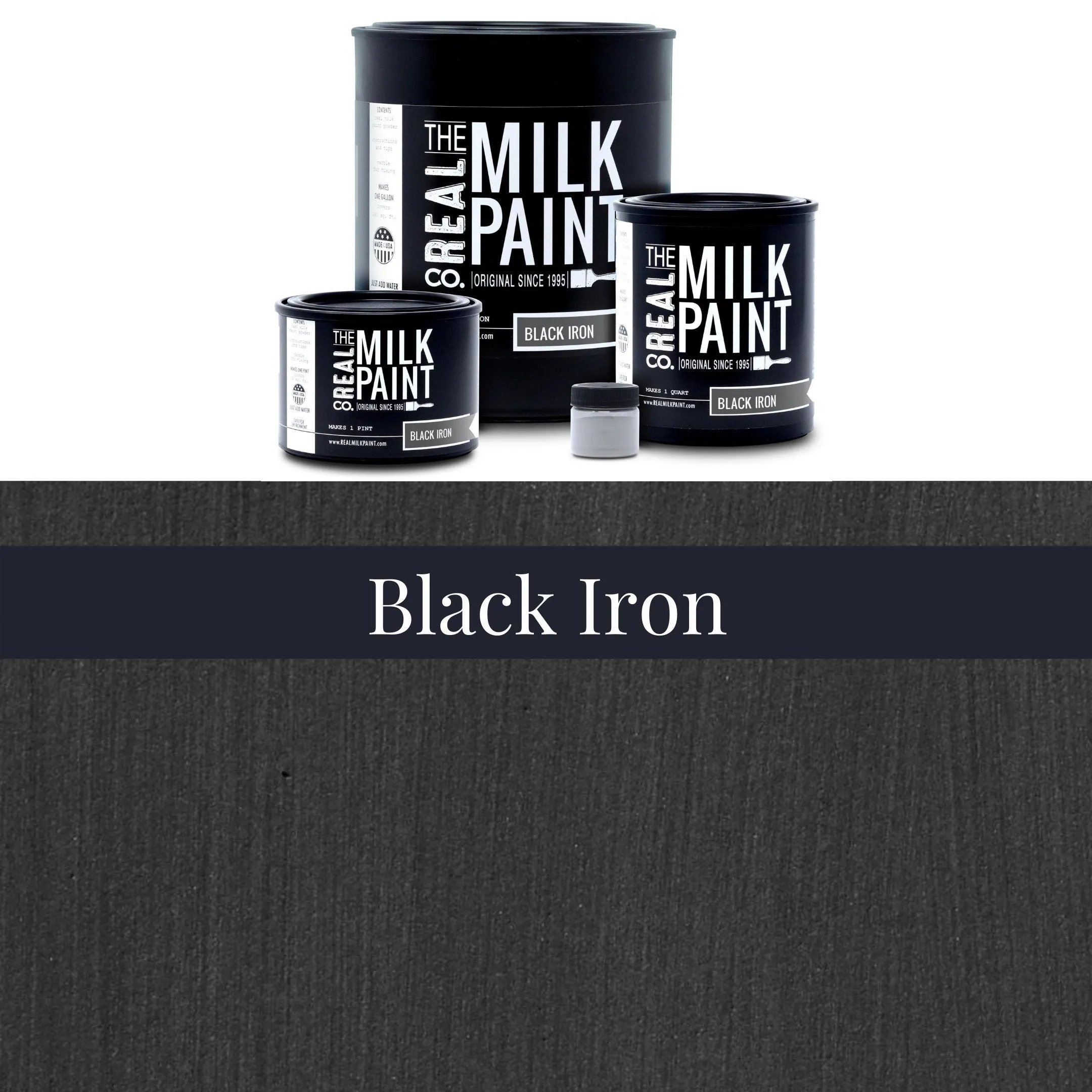 Milk Paint - The Black Collection, All Natural VOC-free Finish