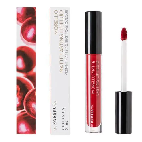 Morello Matte Lasting Lip Fluid Brick Red 59