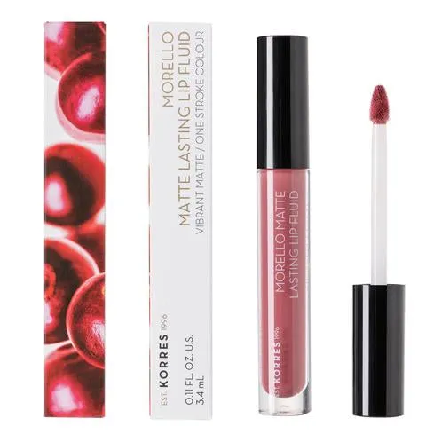 Morello Matte Lasting Lip Fluid Damask Rose 10