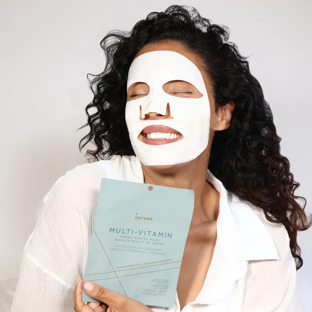 Multi-Vitamin Cream Coated Mask