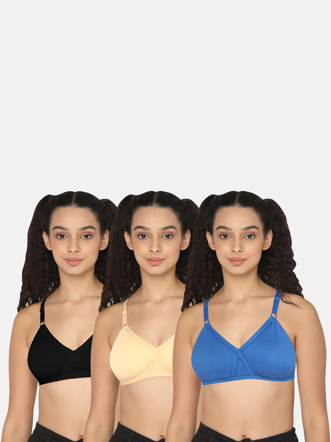 Naidu Hall Knitwear-Bra Special Combo Pack - Pretti - C73