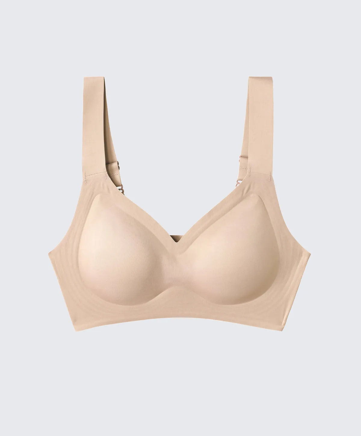 Next To Skin Seam Free Full Coverage V-Neck Bralette