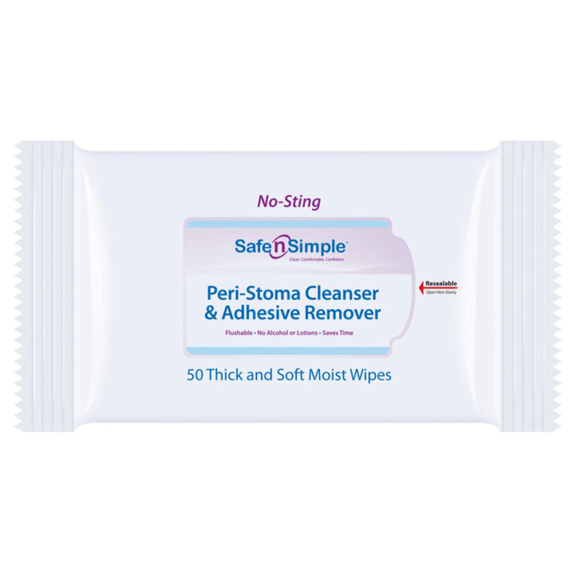 Safe n Simple Adhesive Remover Wipes