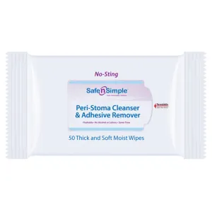 Safe n Simple Adhesive Remover Wipes