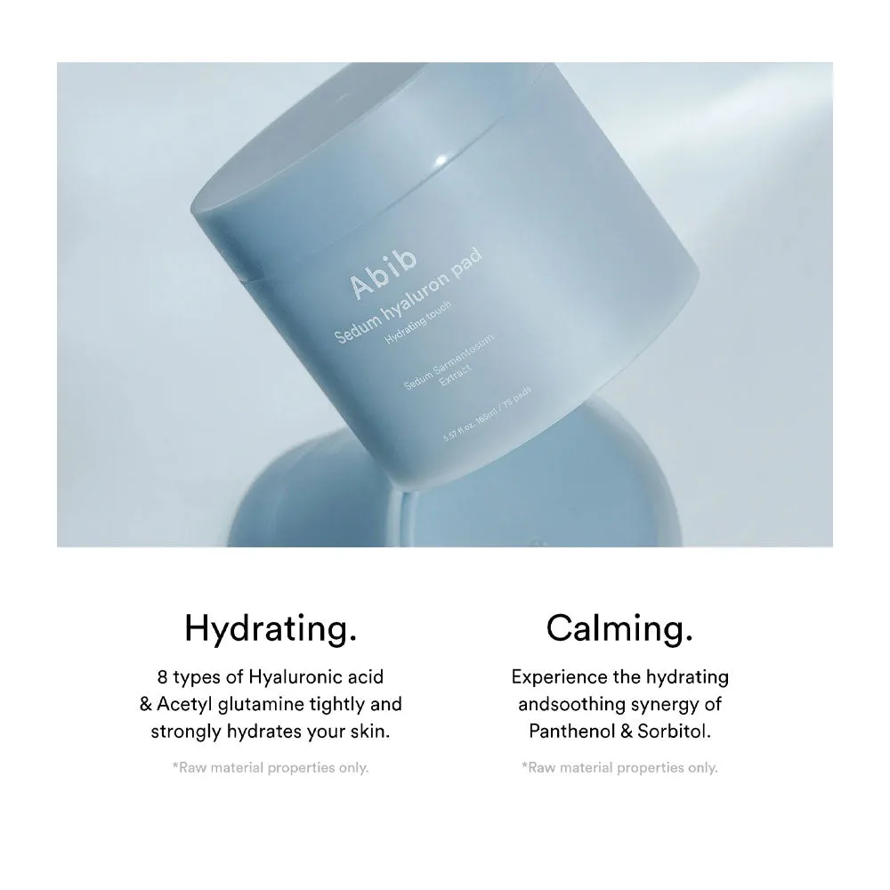 Sedum Hyaluron Pad Hydrating Touch