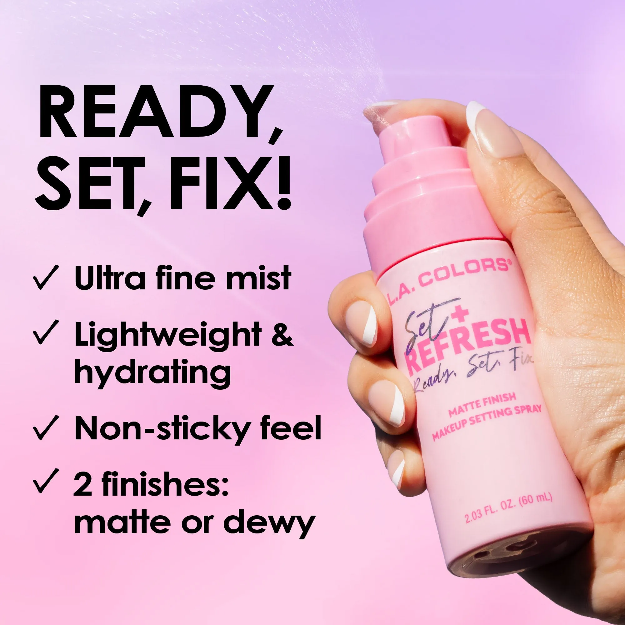 Set   Refresh Setting Sprays