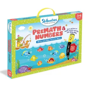 Skillmatics Pre-Math and Numbers Educational Games for Kids (3-6)