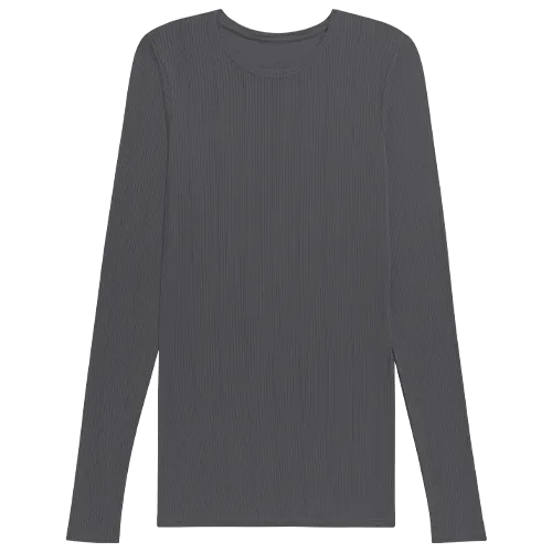 Whipped Long Sleeve in Graphite